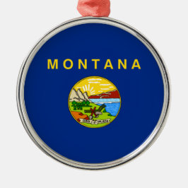 Adorno Metálico Bandera de Montana (MT, USA)