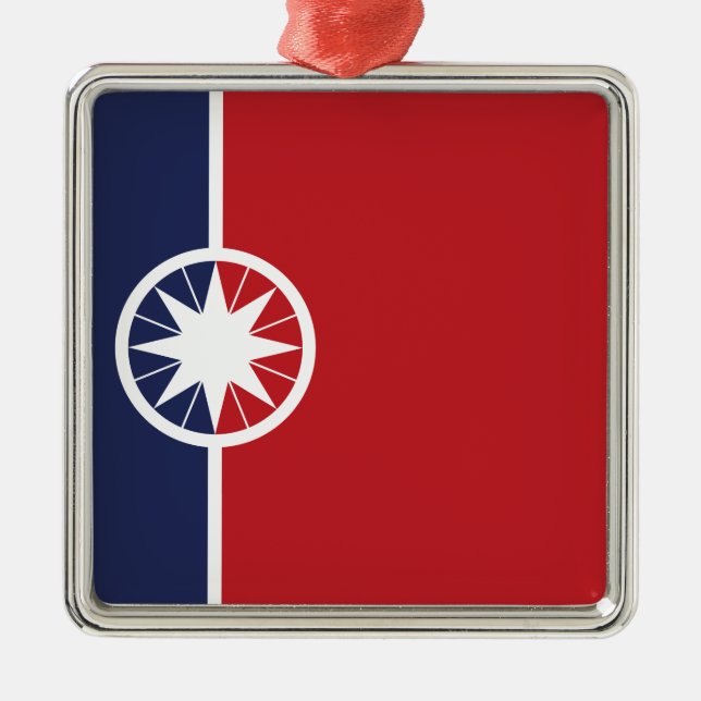 Adorno Metálico Bandera de Norman (Oklahoma) (Frente)