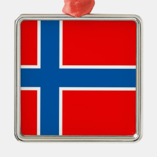 Adorno Metálico Bandera de Noruega