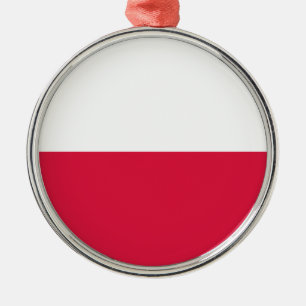 Adorno Metálico Bandera de Polonia