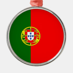 Adorno Metálico Bandera de Portugal
