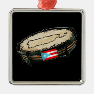 Adorno Metálico Bandera de Puerto Rico Pandera
