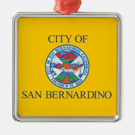 Adorno Metálico Bandera de San Bernardino (California)