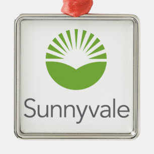 Adorno Metálico Bandera de Sunnyvale (California)