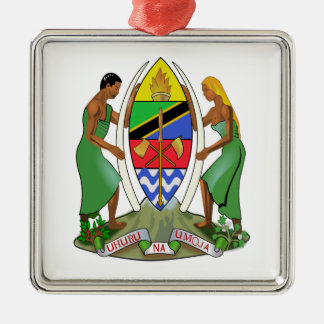 Adorno Metálico Bandera de Tanzania
