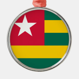 Adorno Metálico Bandera de Togo