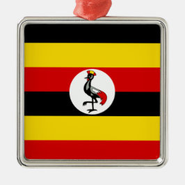Adorno Metálico Bandera de Uganda (Uganda)