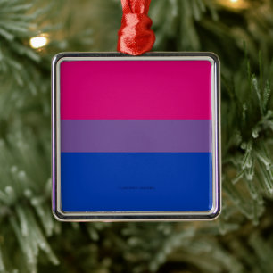 Adorno Metálico Bandera del Orgullo Bisexual de SlipperyJoe lavand