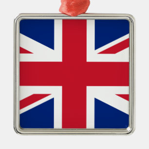 Adorno Metálico Bandera del Reino Unido