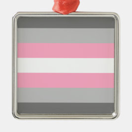 Adorno Metálico Bandera Demigirl (Orgullo Demi Chica) (Identidad d