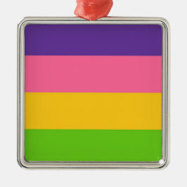 Adorno Metálico Bandera espáfica (Amor Lesbiano) (LGBT)