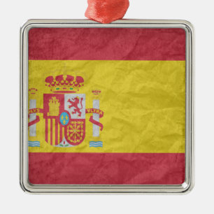 Adorno Metálico Bandera española