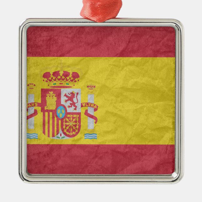 Adorno Metálico Bandera española (Frente)