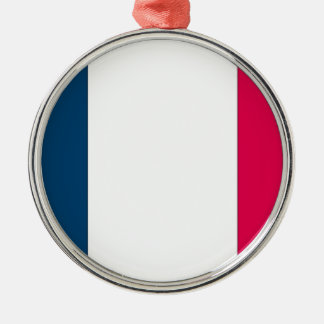 Adorno Metálico Bandera Francesa