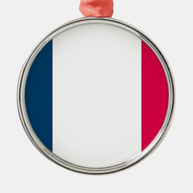 Adorno Metálico Bandera francesa (Frente)