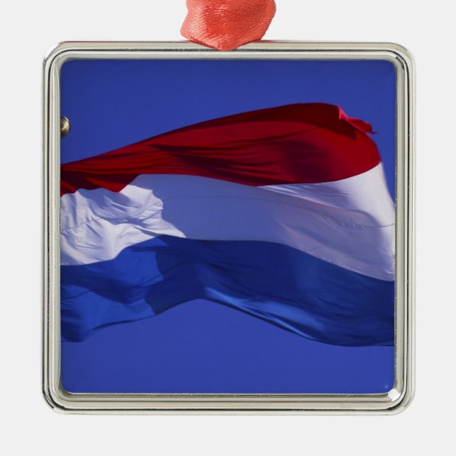 Adorno Metálico Bandera luxemburguesa RF) (Frente)