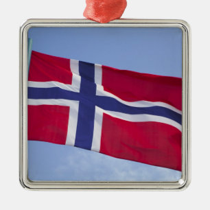 Adorno Metálico bandera noruega RF)