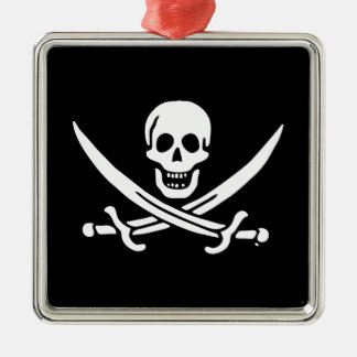 Adorno Metálico Bandera pirata de Jolly roger