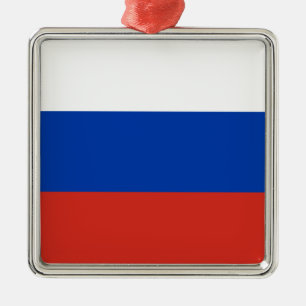 Adorno Metálico Bandera rusa (Rusia)