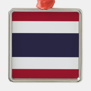 Adorno Metálico Bandera tailandesa (Tailandia)