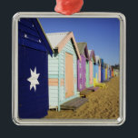 Adorno Metálico Bañeras, Middle Brighton Beach, Port<br><div class="desc">DERECHOS DE AUTOR David Wall / DanitaDelimont.com| AU01 DWA0891.jpg| Cajas de baño,  Middle Brighton Beach,  Port Phillip Bay,  Melbourne,  Victoria,  Australia</div>