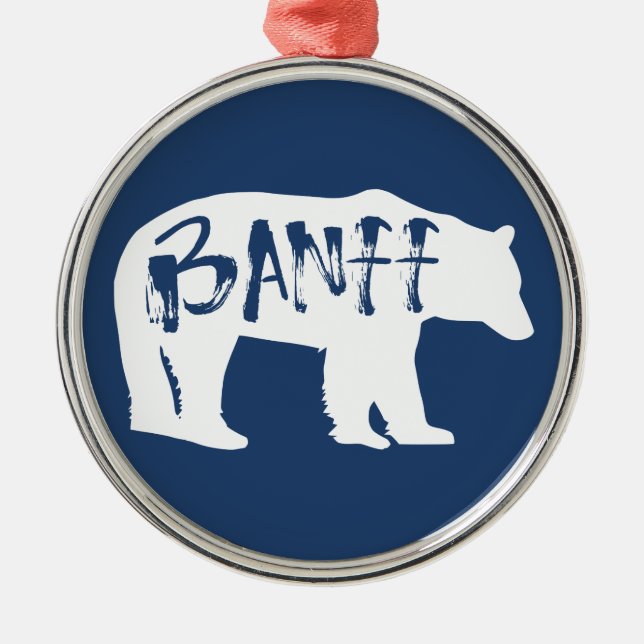 Adorno Metálico Banff Bear (Frente)