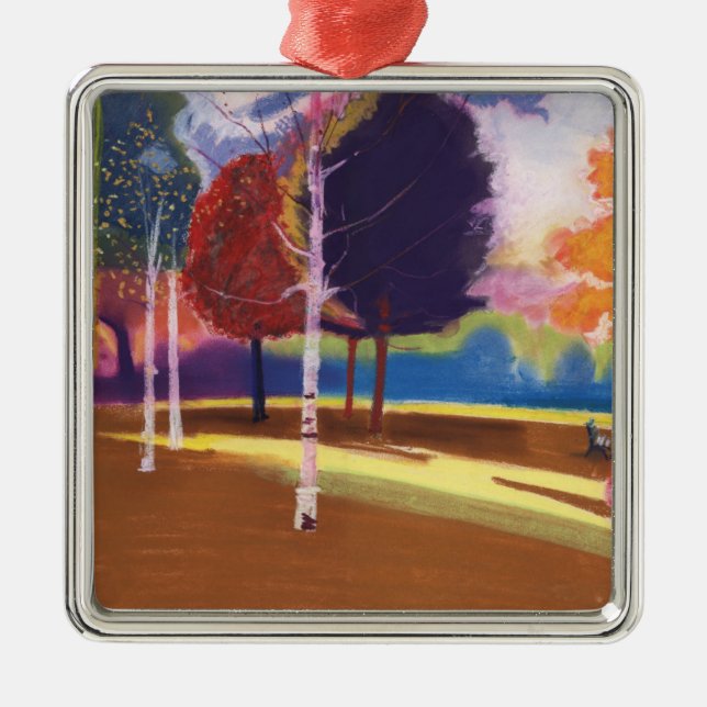 Adorno Metálico Baño del parque de Victoria (Frente)