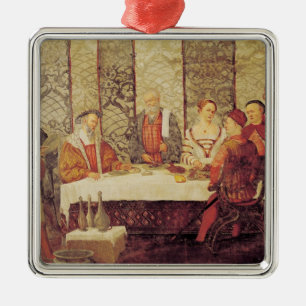 Adorno Metálico Banquete dado por Bartolomeo Colleoni