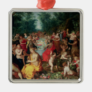 Adorno Metálico Banquete de dioses