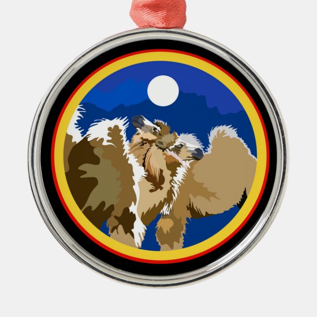 Adorno Metálico ¡Baraka y Sí! (Frente)