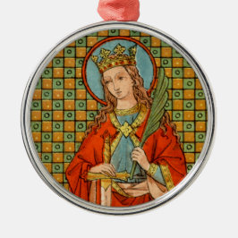 Adorno Metálico Bárbara de Nicomedia (JP 01)