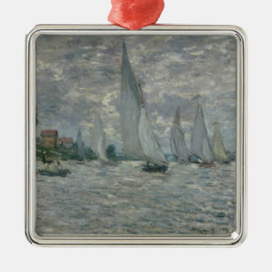 Adorno Metálico Barcos de Claude Monet el , o Regatta en