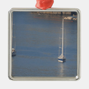 Adorno Metálico Barcos en reposo en Sorrento Italia