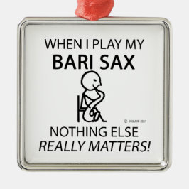 Adorno Metálico Bari Sax Nada Más Importante