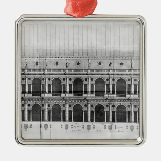 Adorno Metálico Basílica Palladiana en Vicenza (Frente)