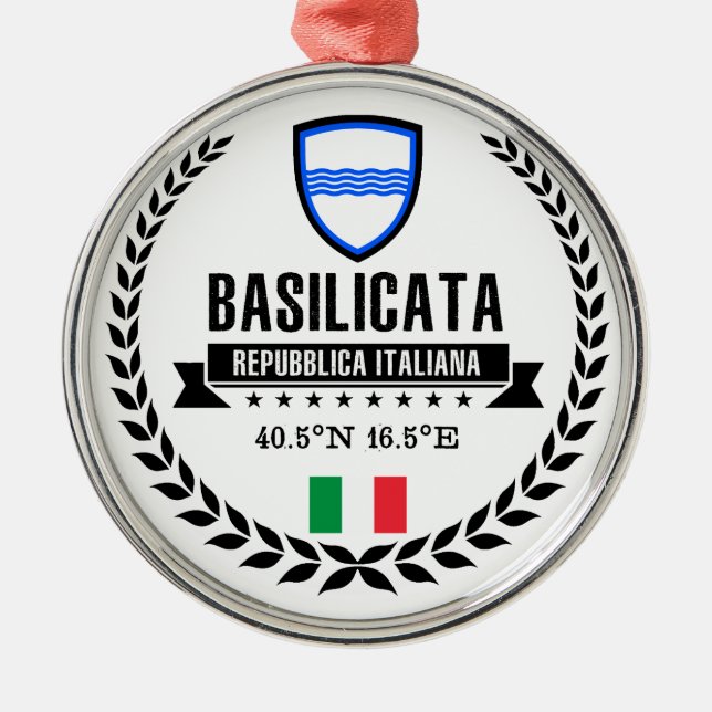 Adorno Metálico Basilicata (Frente)