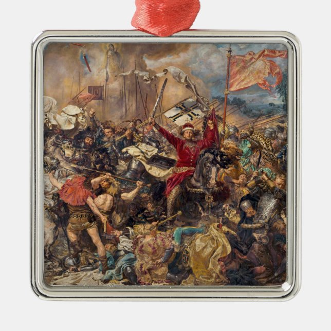 Adorno Metálico Batalla de Grunwald (Escena Militar Medieval) (Gue (Frente)