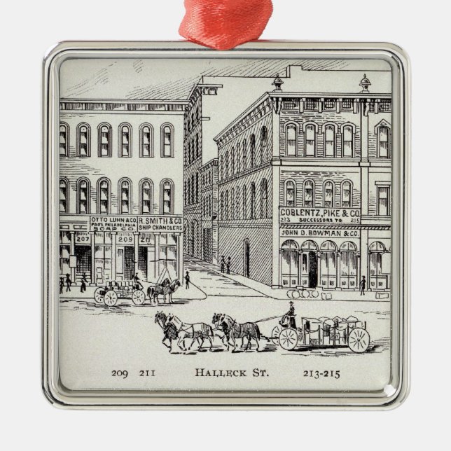 Adorno Metálico Batería al oeste de California y Sacramento (Frente)