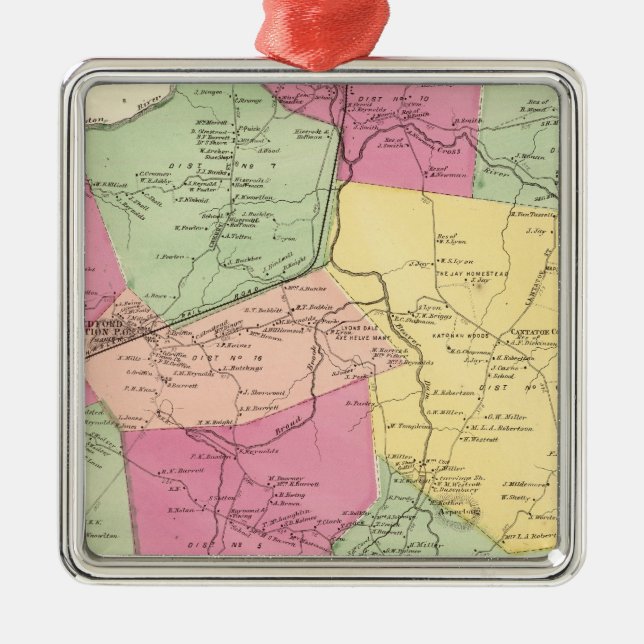 Adorno Metálico Bedford, ciudad (Frente)