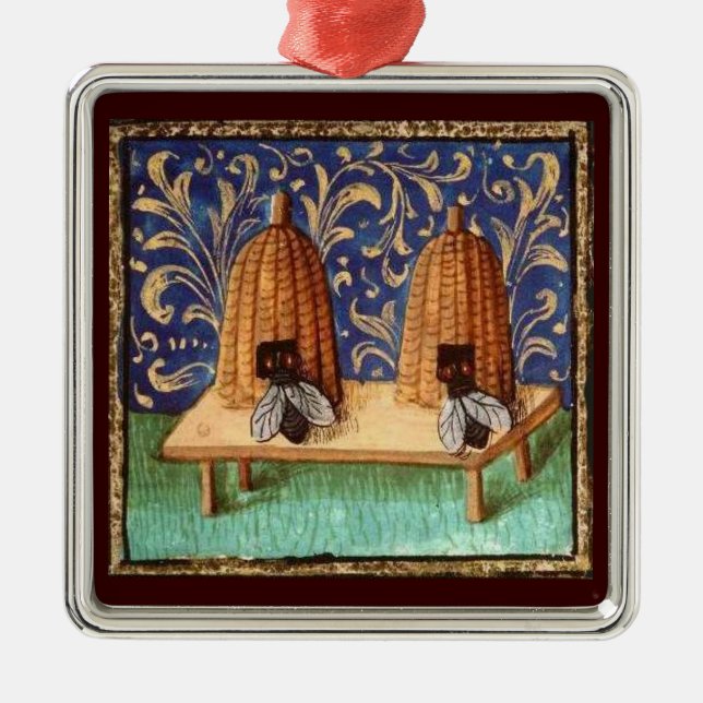 ADORNO METÁLICO BEE, APIARISTA DE MANTENIMIENTO DE BEEKEPER (Frente)