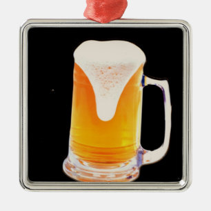 Adorno Metálico Beer Mug