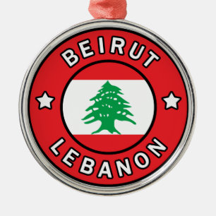 Adorno Metálico Beirut Líbano