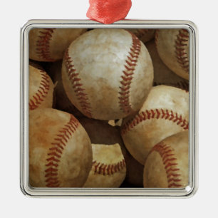 Adorno Metálico Béisbol