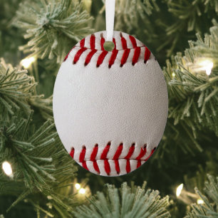 Adorno Metálico Béisbol y Softbol Costura Roja