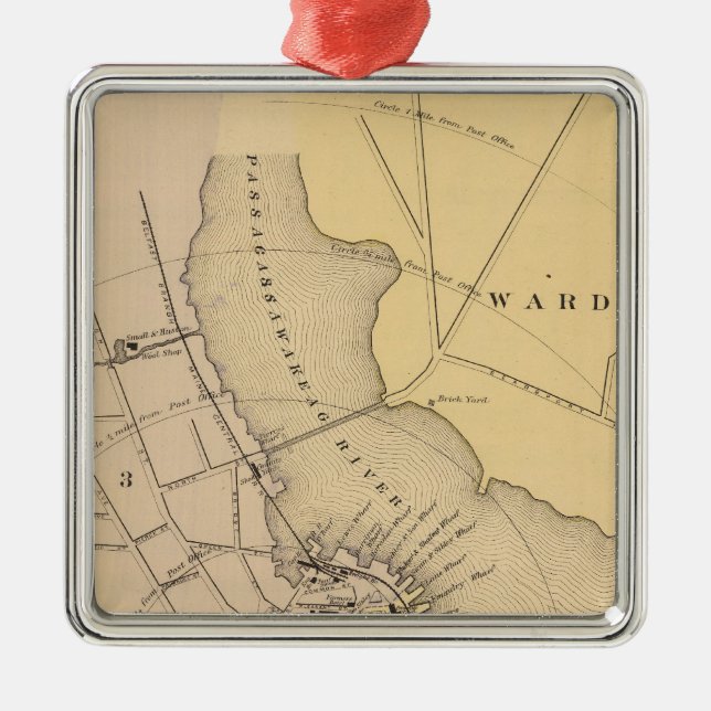 Adorno Metálico Belfast, Maine 2 (Frente)