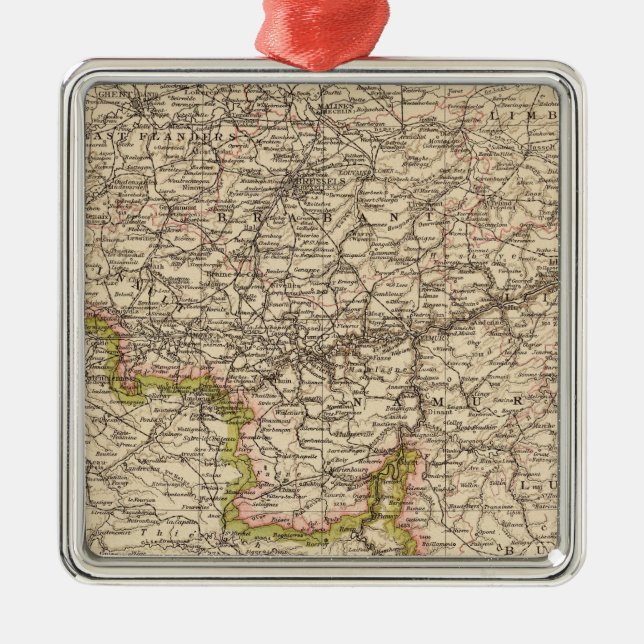 Adorno Metálico Bélgica, Luxemburgo (Frente)