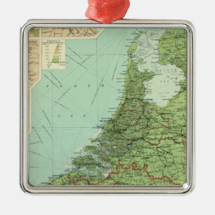 Adorno Metálico Bélgica y Holanda