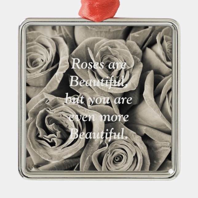 Adorno Metálico Belleza de terciopelo vintage (Frente)