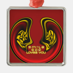 Adorno Metálico Bendición desde arriba: El saludo espiritual del a