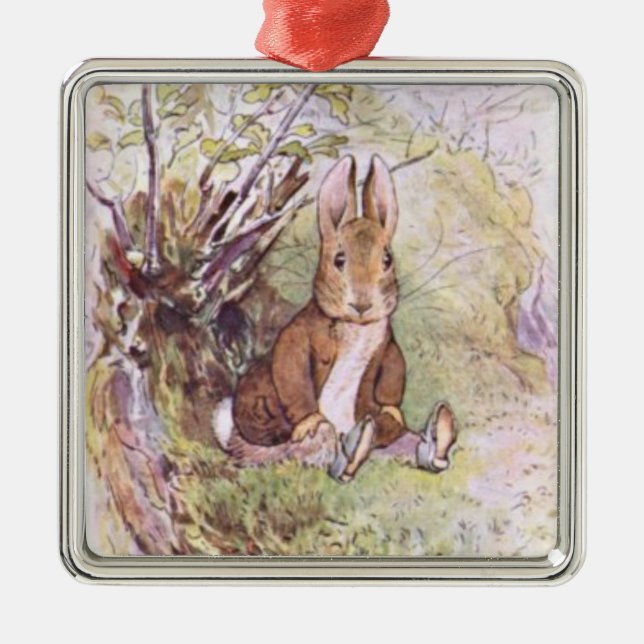 Adorno Metálico Benjamin Bunny (por Beatrix Potter) (Frente)